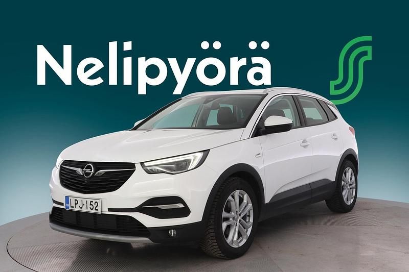 Käytetty Opel Grandland X Executive 131 HP (96 kW) 2020 Musta Katumaasturi