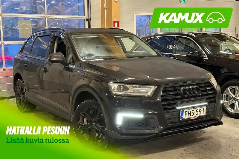 Musta Käytetty 2017 Audi Q7 Business Katumaasturi | 25 900 € (Perustarjous) - Kuva 1/4