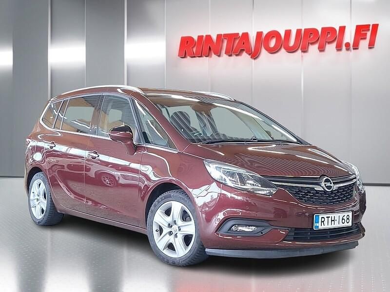 Punainen Käytetty 2017 Opel Zafira Enjoy Tila-auto | 14 300 € - Kuva 1/3