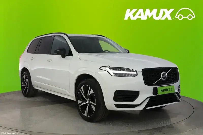 Valkoinen Käytetty 2020 Volvo XC90 R-Design Katumaasturi | 43 880 € (Supertarjous) - Kuva 1/4