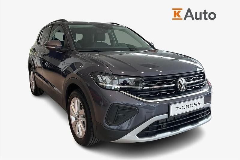 Harmaa Uusi 2025 VW T-Cross Edition Katumaasturi | 32 600 € (Perustarjous) - Kuva 1/4