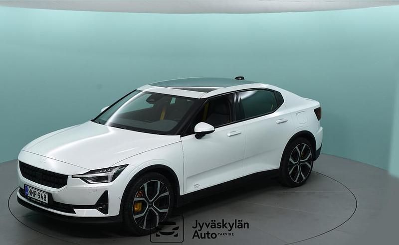 Valkoinen Käytetty 2020 Polestar 2 Performance Viistoperä | 23 900 € (Perustarjous) - Kuva 1/3