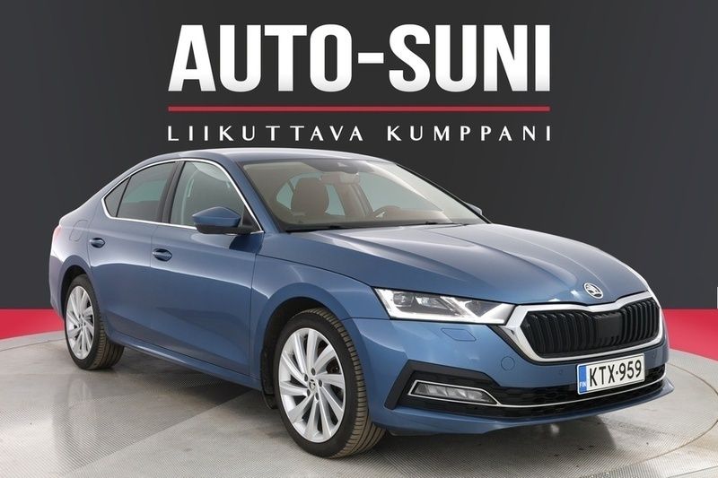 Sininen Käytetty 2021 Skoda Octavia Style Sedan | 20 880 € (Hyvä tarjous) - Kuva 1/3