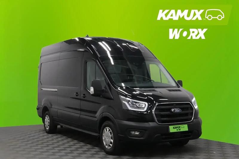 Musta Käytetty 2021 Ford Transit Trend Van | 25 450 € (Hyvä tarjous) - Kuva 1/4