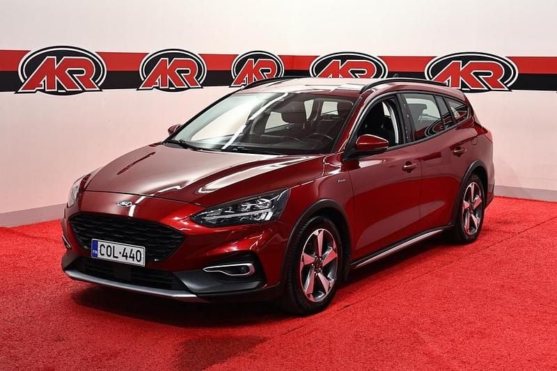 Punainen Käytetty 2020 Ford Focus Active Farmari | 15 700 € (Perustarjous) - Kuva 1/4