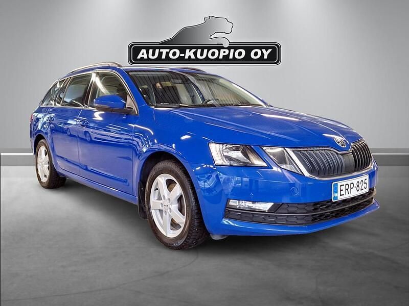 Sininen Käytetty 2019 Skoda Octavia Business Line Farmari | 18 900 € (Perustarjous) - Kuva 1/4