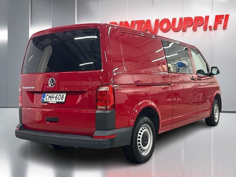 Käytetty VW T6.1 102 HP (75 kW) 2019 Punainen Van