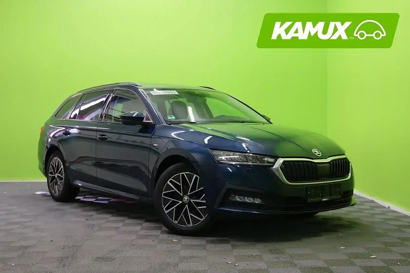 Sininen Käytetty 2021 Skoda Octavia Clever Farmari | 24 890 € (Perustarjous) - Kuva 1/4