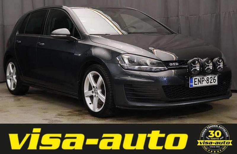 Käytetty VW Golf VII GTD 184 HP (135 kW) 2015 Harmaa Viistoperä