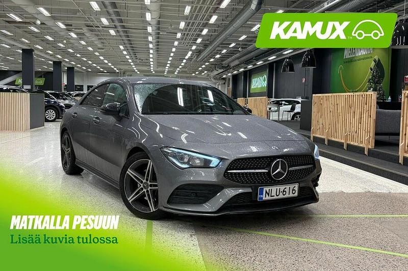 Hopea / harmaa Käytetty 2020 Mercedes A180 Business Coupe - kaksiovinen | 28 900 € (Hieman kallis) - Kuva 1/3