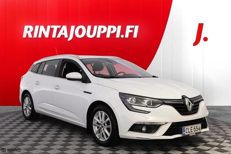Valkoinen Käytetty 2017 Renault Mégane GrandTour Zen Farmari | 8 680 € (Perustarjous) - Kuva 1/3