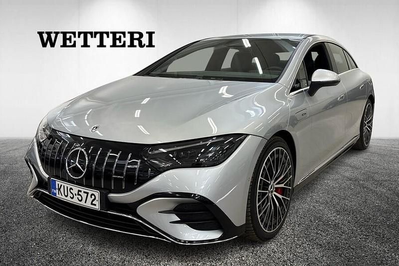 Harmaa Käytetty 2023 Mercedes EQE AMG 43 AMG Coupe - kaksiovinen | 62 690 € - Kuva 1/3