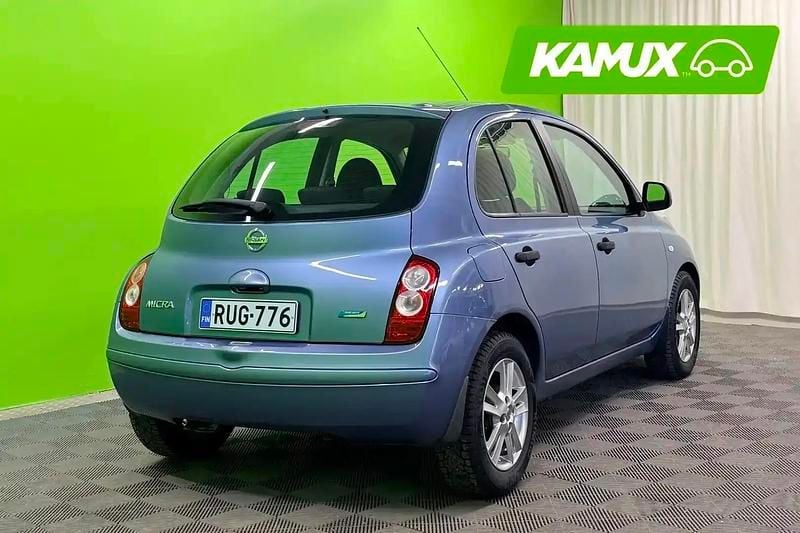 Käytetty Nissan Micra Visia 80 HP (58 kW) 2010 Sininen Viistoperä