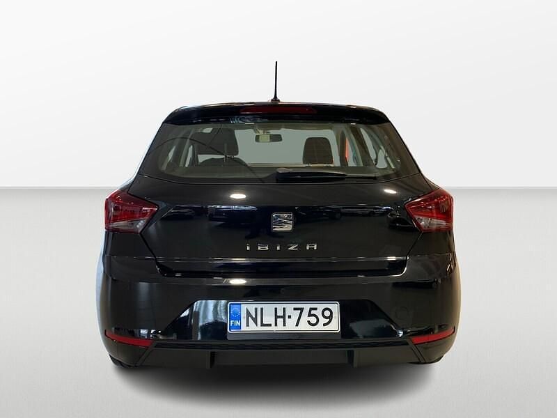 Käytetty Seat Ibiza Style 116 HP (85 kW) 2018 Musta Viistoperä