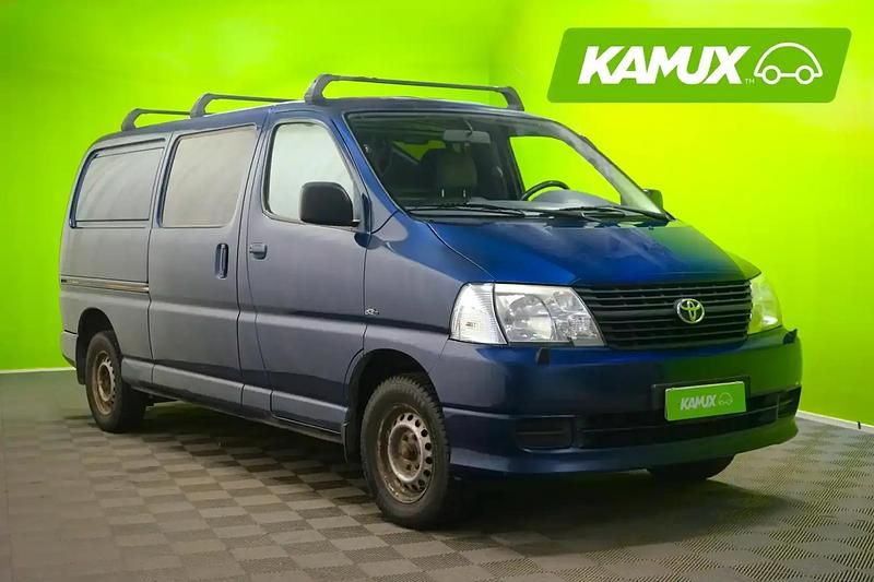 Sininen Käytetty 2007 Toyota HiAce Van | 10 990 € (Hyvä tarjous) - Kuva 1/4