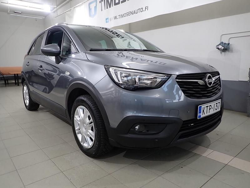 Käytetty Opel Crossland X Enjoy 150 HP (110 kW) 2018 Harmaa Katumaasturi