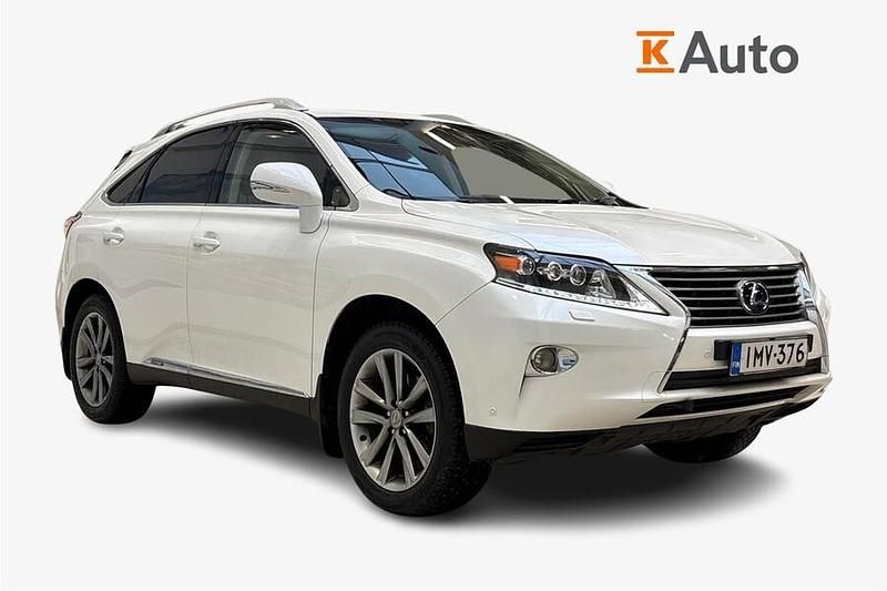 Valkoinen Käytetty 2013 Lexus RX450h Katumaasturi | 13 290 € (Supertarjous) - Kuva 1/3