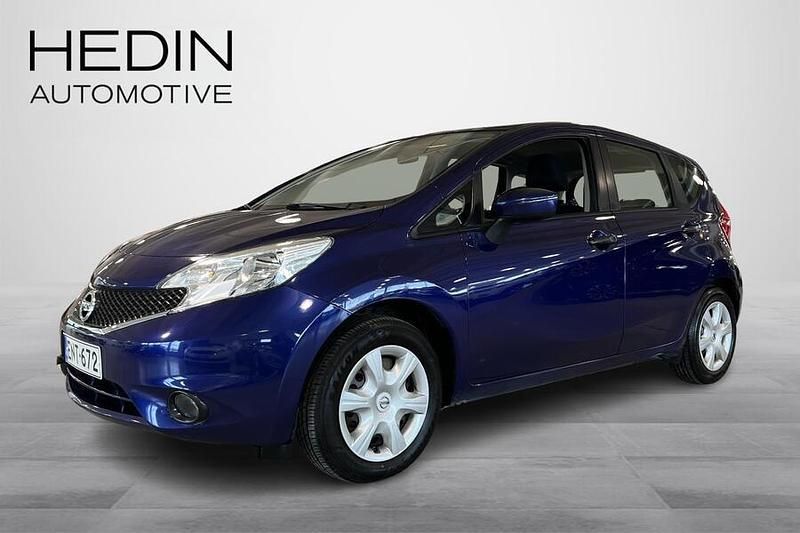 Sininen Käytetty 2015 Nissan Note Visia Tila-auto | 7 500 € (Hyvä tarjous) - Kuva 1/4