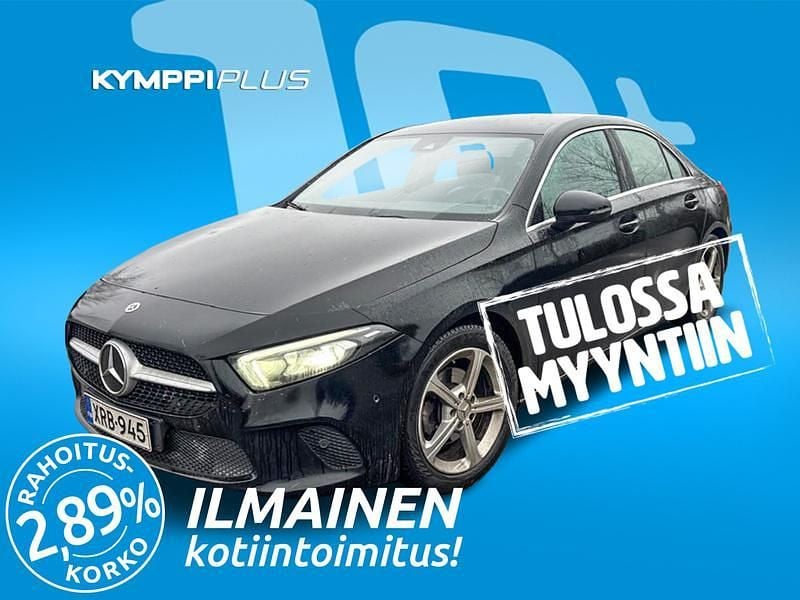 Musta Käytetty 2022 Mercedes A180 Business Sedan | 26 370 € (Perustarjous) - Kuva 1/1