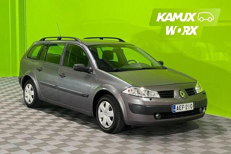 Hopea / harmaa Käytetty 2004 Renault Mégane GrandTour Farmari | 3 390 € (Perustarjous) - Kuva 1/3