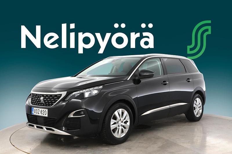 Musta Käytetty 2018 Peugeot 5008 Allure Tila-auto | 17 800 € (Perustarjous) - Kuva 1/3