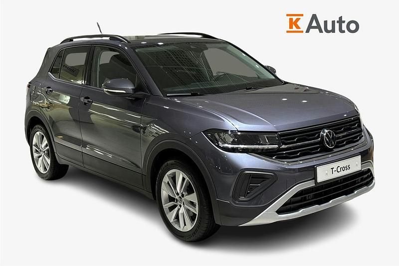 Harmaa Uusi 2025 VW T-Cross Edition Katumaasturi | 33 186 € (Perustarjous) - Kuva 1/4
