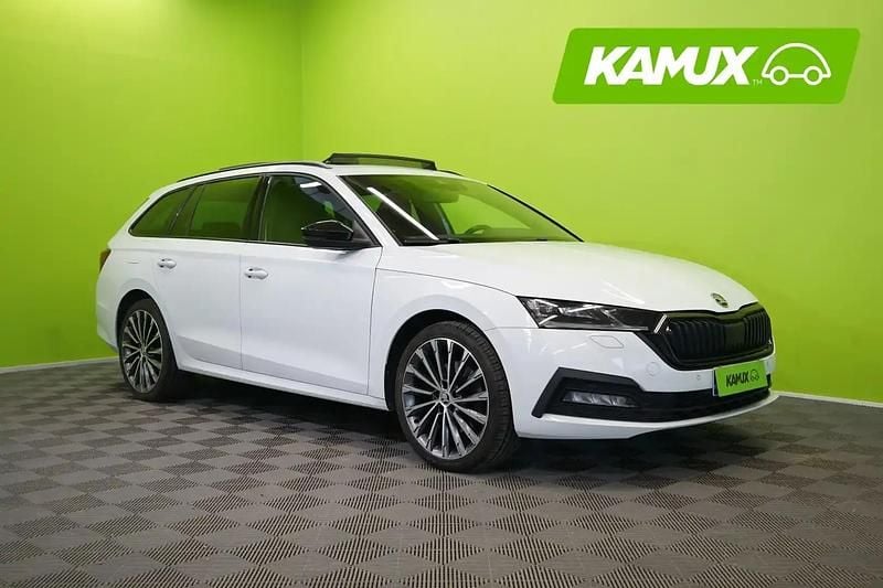 Käytetty Skoda Octavia Style 204 HP (150 kW) 2021 Valkoinen Farmari