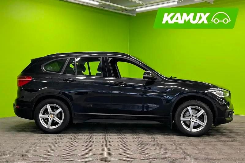 Käytetty BMW X1 150 HP (110 kW) 2017 Musta Katumaasturi