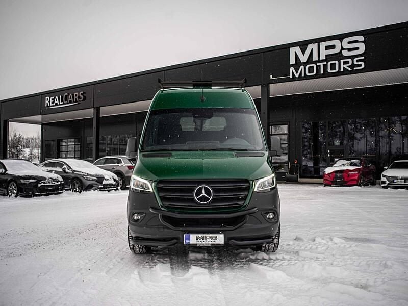 Käytetty Mercedes Sprinter 163 HP (119 kW) 2020 Vihreä Van