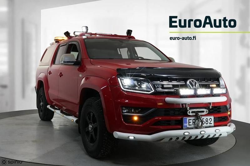 Käytetty VW Amarok Highline 204 HP (150 kW) 2018 Punainen Nouto