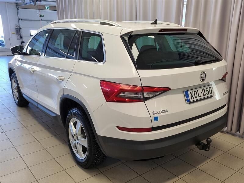 Käytetty Skoda Kodiaq Ambition 150 HP (110 kW) 2018 Valkoinen Katumaasturi