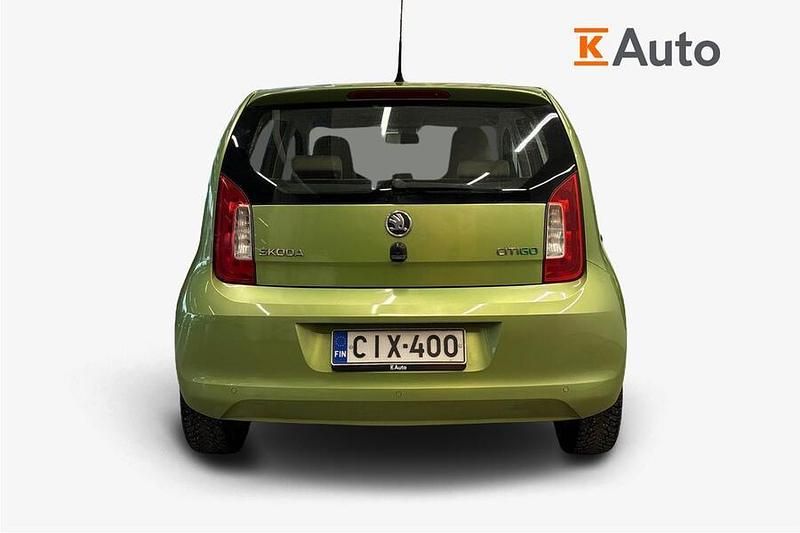 Käytetty Skoda Citigo Elegance 75 HP (55 kW) 2012 Vihreä Viistoperä