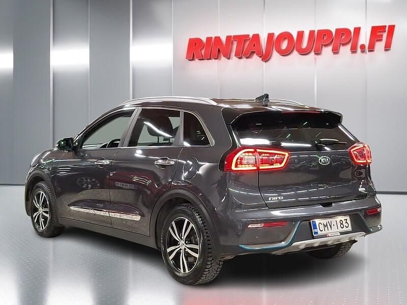 Käytetty Kia Niro EX 105 HP (77 kW) 2018 Musta Katumaasturi