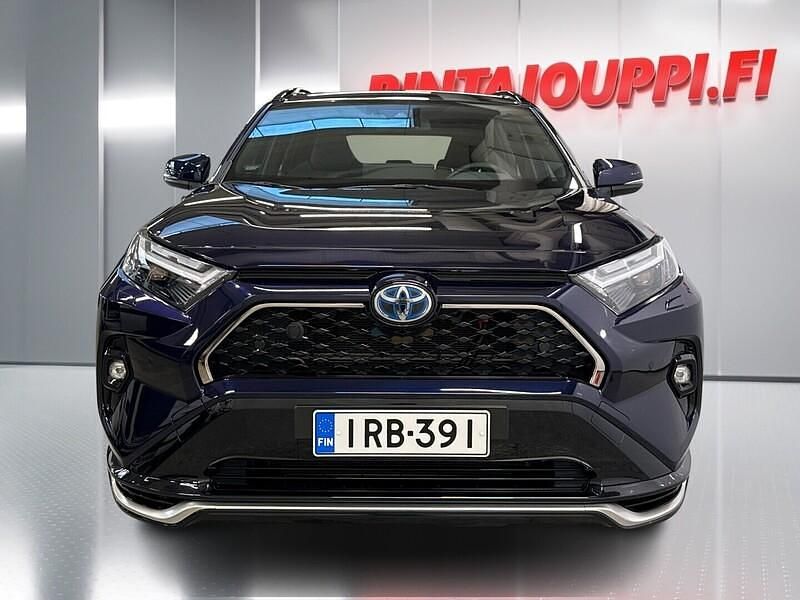 Käytetty Toyota RAV4 Hybrid Active 306 HP (225 kW) 2023 Sininen Katumaasturi