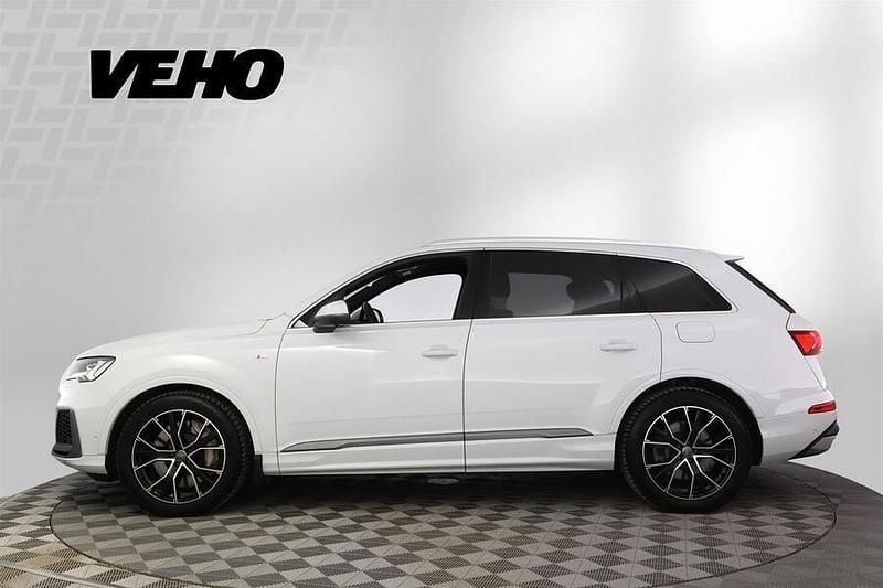 Käytetty Audi Q7 Business 340 HP (250 kW) 2020 Valkoinen Katumaasturi