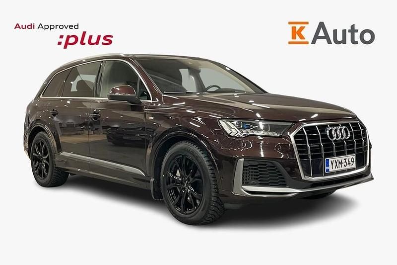 Käytetty Audi Q7 Business 340 HP (250 kW) 2021 Met. ruskea (beige) Katumaasturi