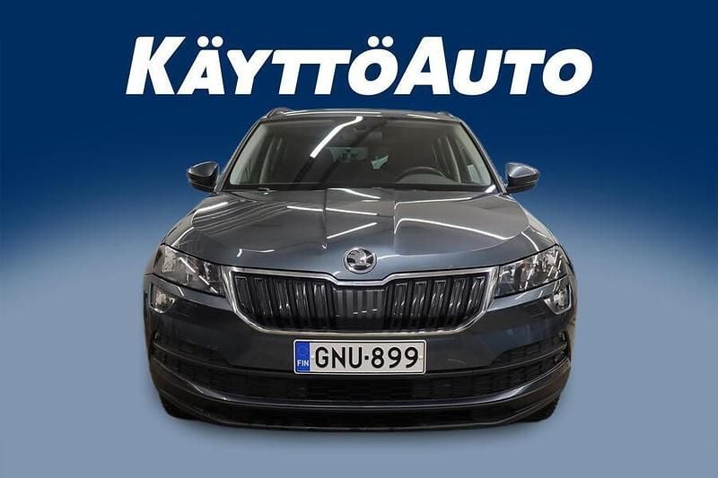 Käytetty Skoda Karoq Ambition 116 HP (85 kW) 2019 Harmaa Katumaasturi