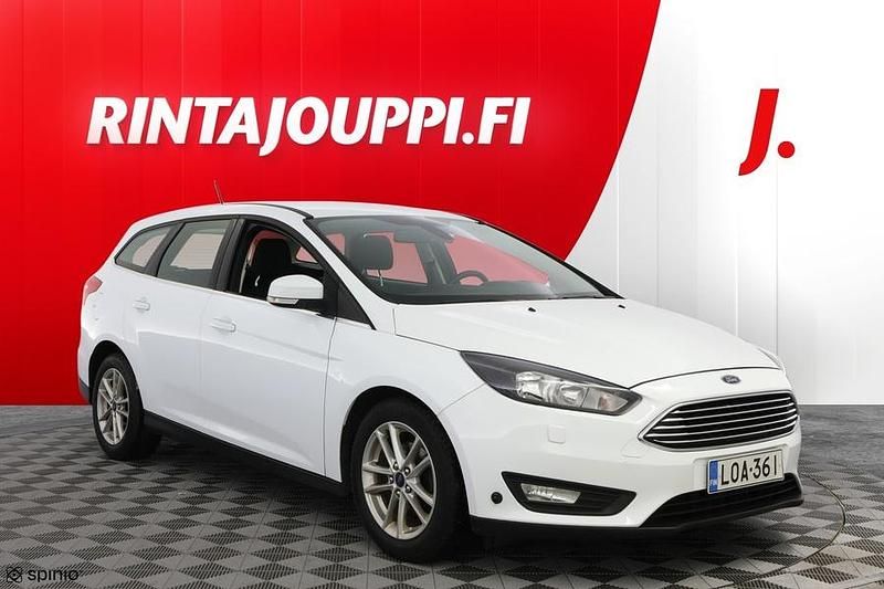 Valkoinen Käytetty 2017 Ford Focus Farmari | 9 280 € (Hyvä tarjous) - Kuva 1/3