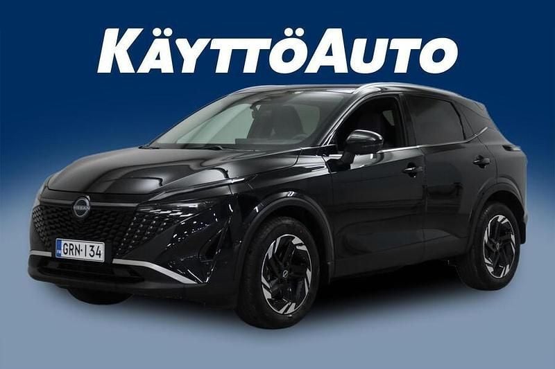 Käytetty Nissan Qashqai N-Connecta 205 HP (150 kW) 2025 Musta Katumaasturi