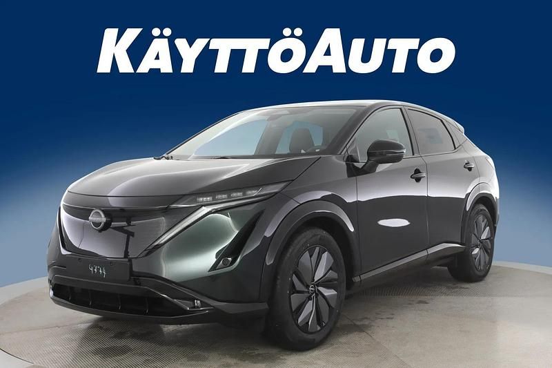 Uusi Nissan Ariya Advance 22 kW (30 HP) 2025 Aurora green Katumaasturi