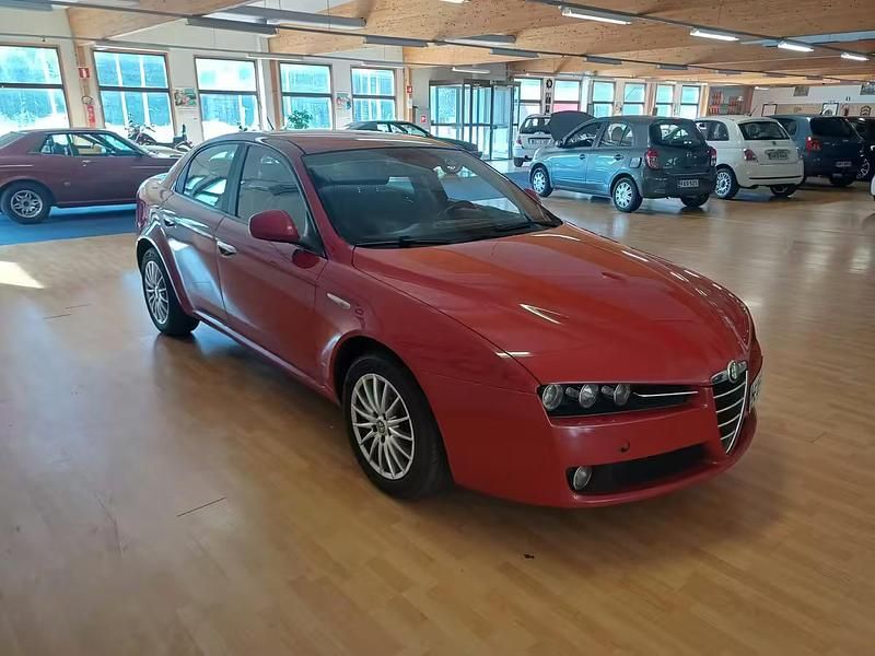 Käytetty Alfa Romeo 159 160 HP (117 kW) 2006 Punainen Sedan