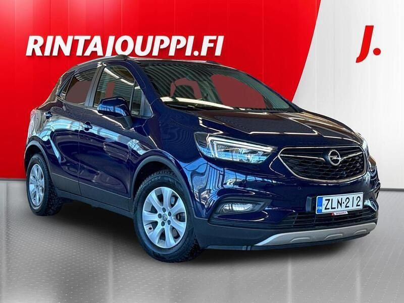Käytetty Opel Mokka X Enjoy 140 HP (102 kW) 2017 Sininen Katumaasturi