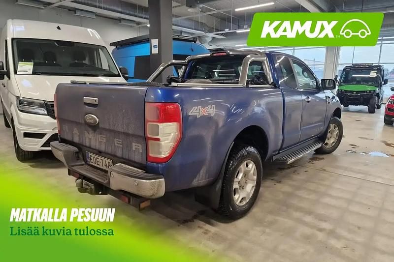 Käytetty Ford Ranger Limited 200 HP (147 kW) 2016 Sininen Nouto