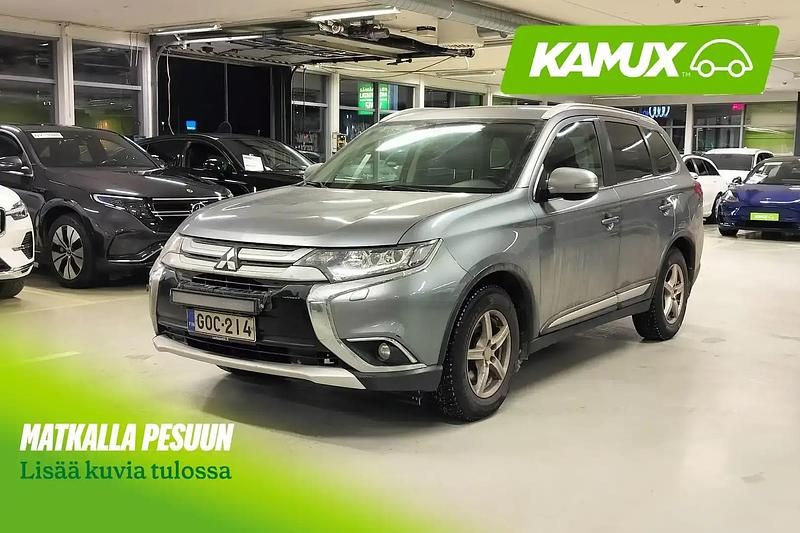 Käytetty Mitsubishi Outlander 150 HP (110 kW) 2016 Hopea / harmaa Katumaasturi