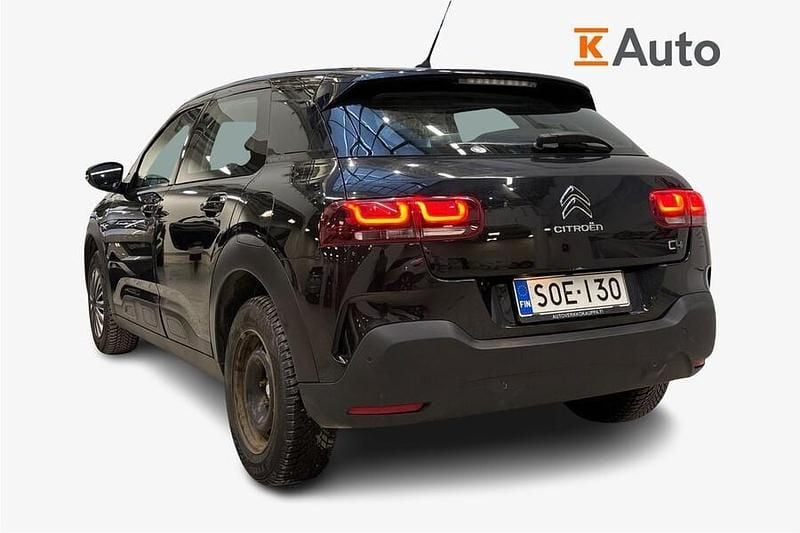 Käytetty Citroën C4 Cactus Feel 110 HP (80 kW) 2018 Musta Viistoperä