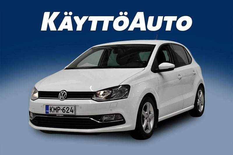 Käytetty VW Polo Highline 110 HP (80 kW) 2014 Valkoinen Viistoperä