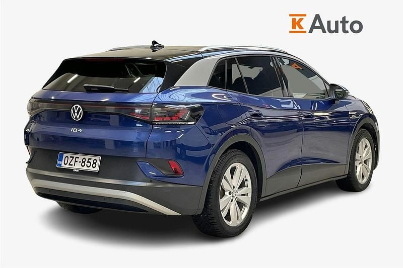 Käytetty VW ID.4 Pro Performance 150 kW (204 HP) 2022 Sininen Katumaasturi