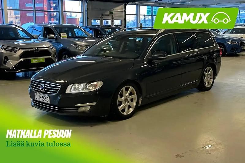 Käytetty Volvo V70 Summum 136 HP (100 kW) 2015 Hopea / harmaa Farmari