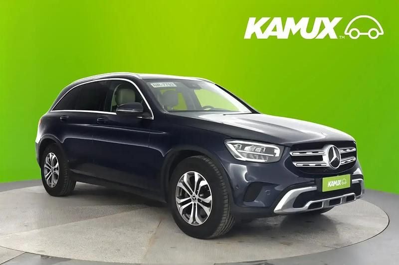 Sininen Käytetty 2022 Mercedes GLC200 Business Katumaasturi | 40 490 € - Kuva 1/4