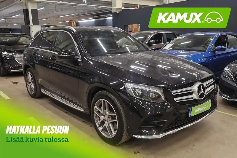 Musta Käytetty 2016 Mercedes GLC220 AMG line Katumaasturi | 32 900 € (Perustarjous) - Kuva 1/4